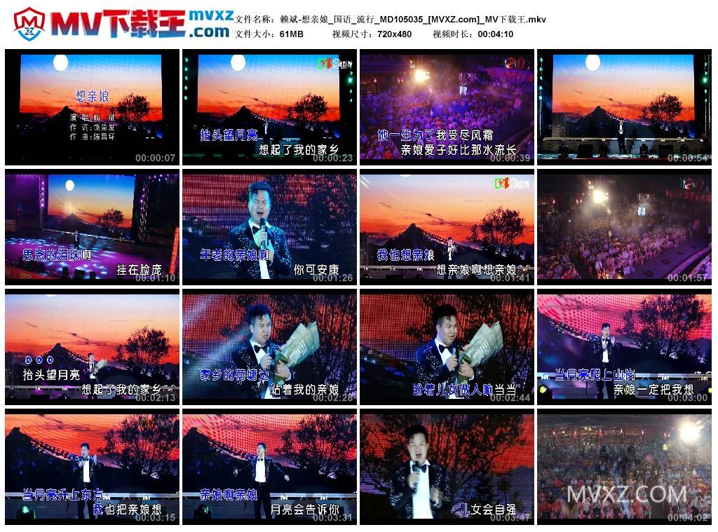 赖斌-想亲娘_国语_流行_MD105035